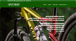 Desktop Screenshot of luckybrakebikes.com